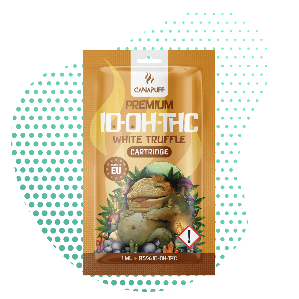 Canapuff White Truffle 10 OH THC 95% cartridge