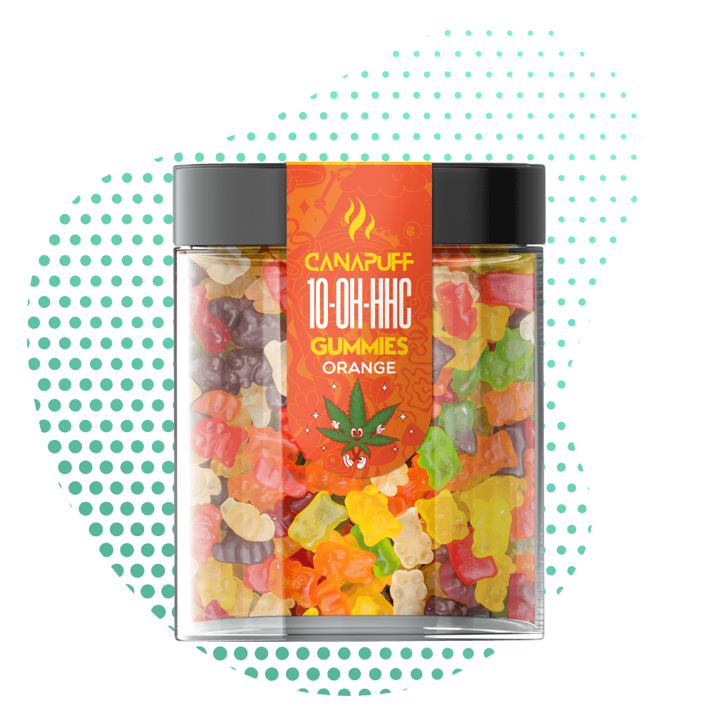 Canapuff - 10-OH-HHC Gummies - Orange