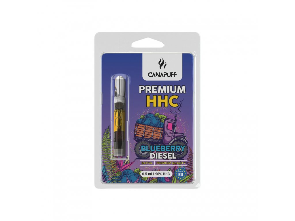 CanaPuff - BLUEBERRY DIESEL - HHC 96%-cartridge