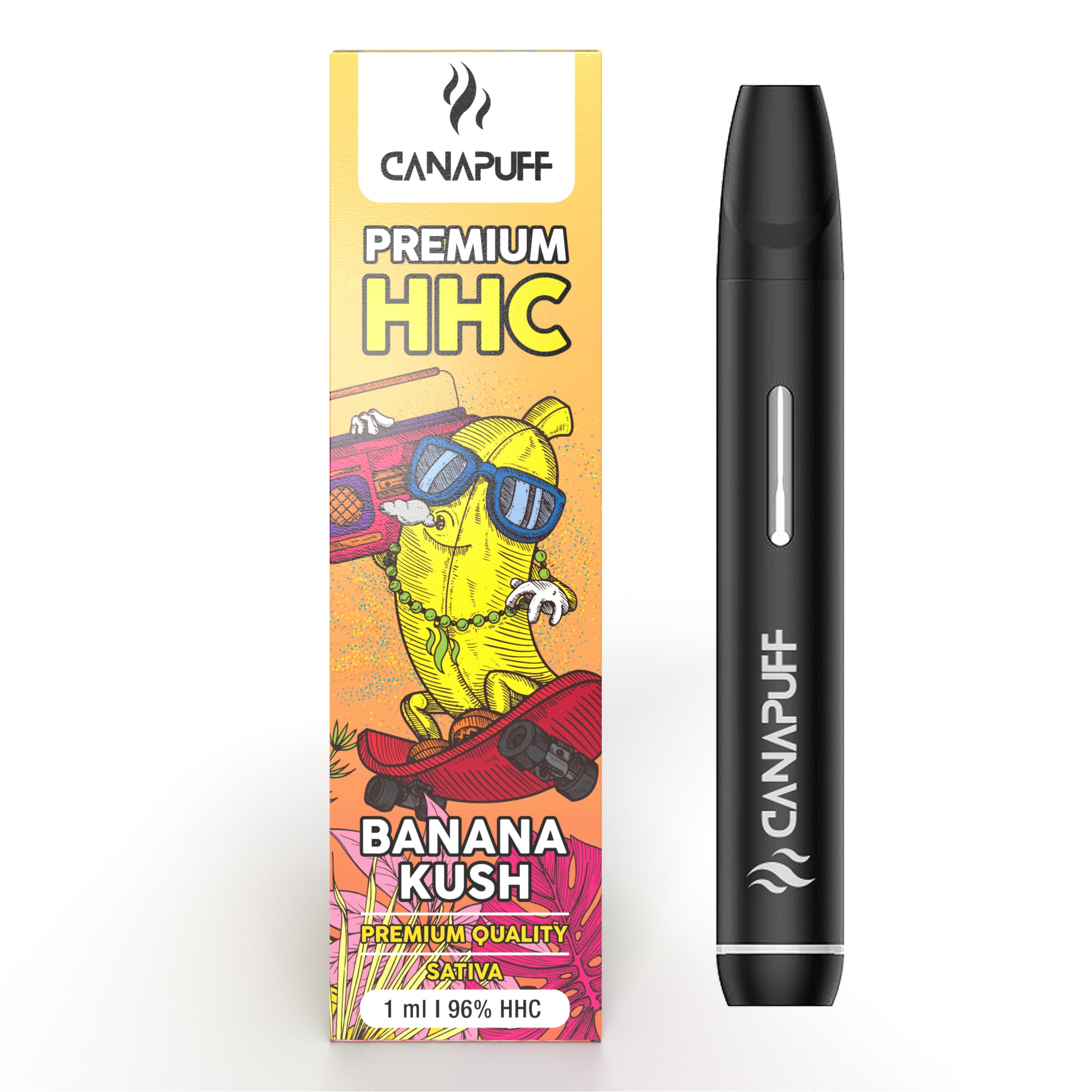 HHC Cartridge Banana Kush 96% - Tropical Delight 🍌✨