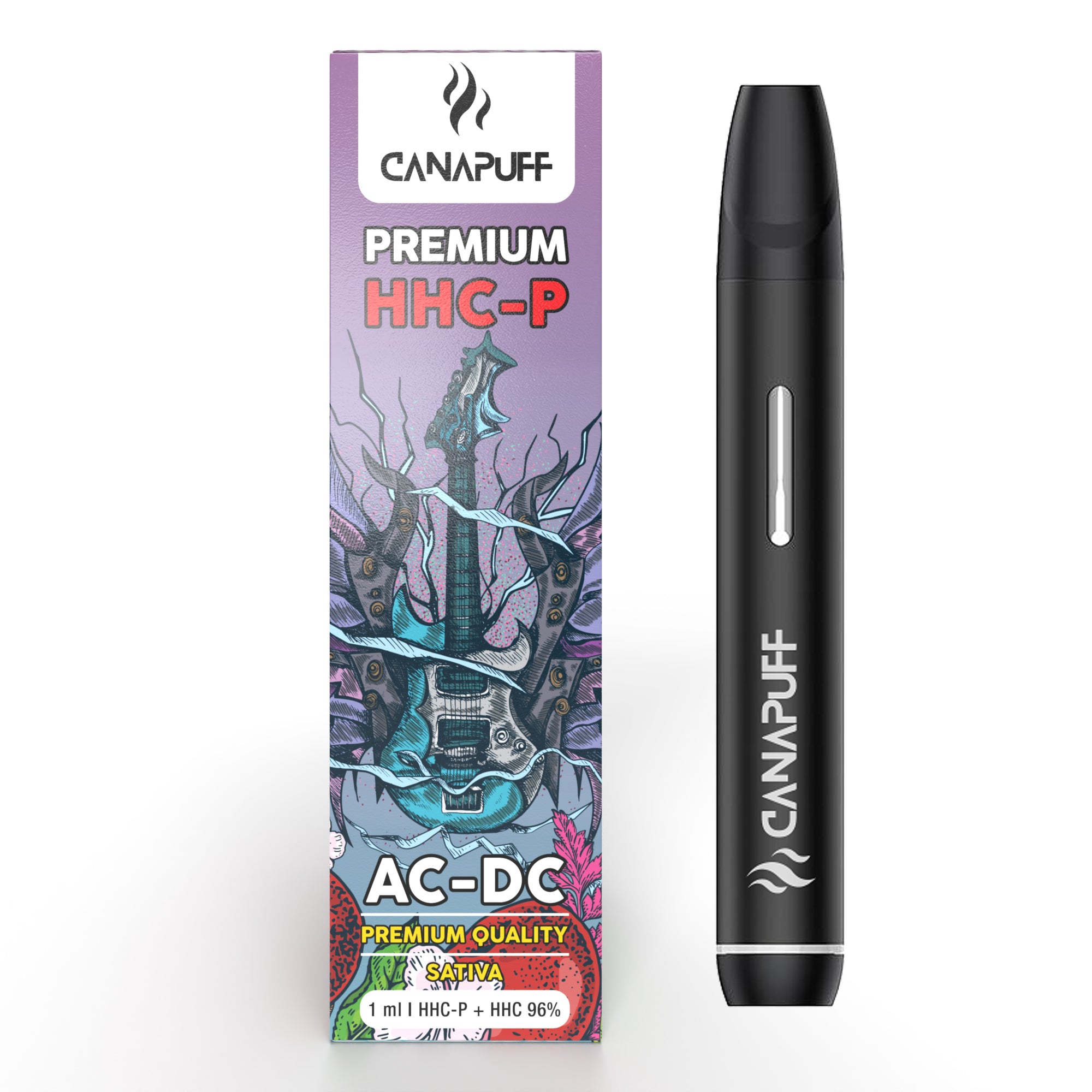 AC-DC 96% HHC-P - CanaPuff - ONE USE - 1ml