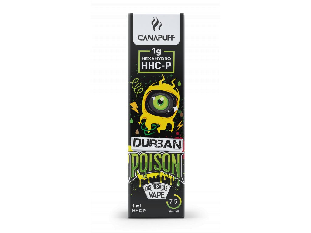 Canapuff BLACK - HHC-P - Durban Poison - ONE USE - 1ml