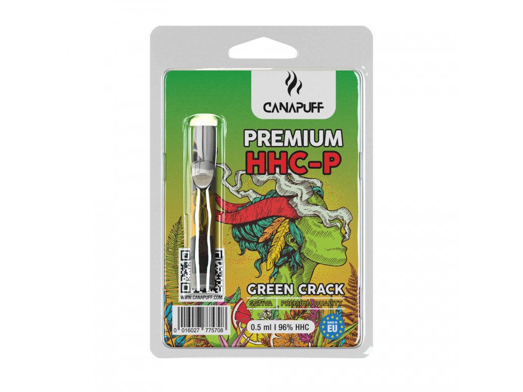 CanaPuff - GREEN CRACK - HHC-P 96% - cartucho