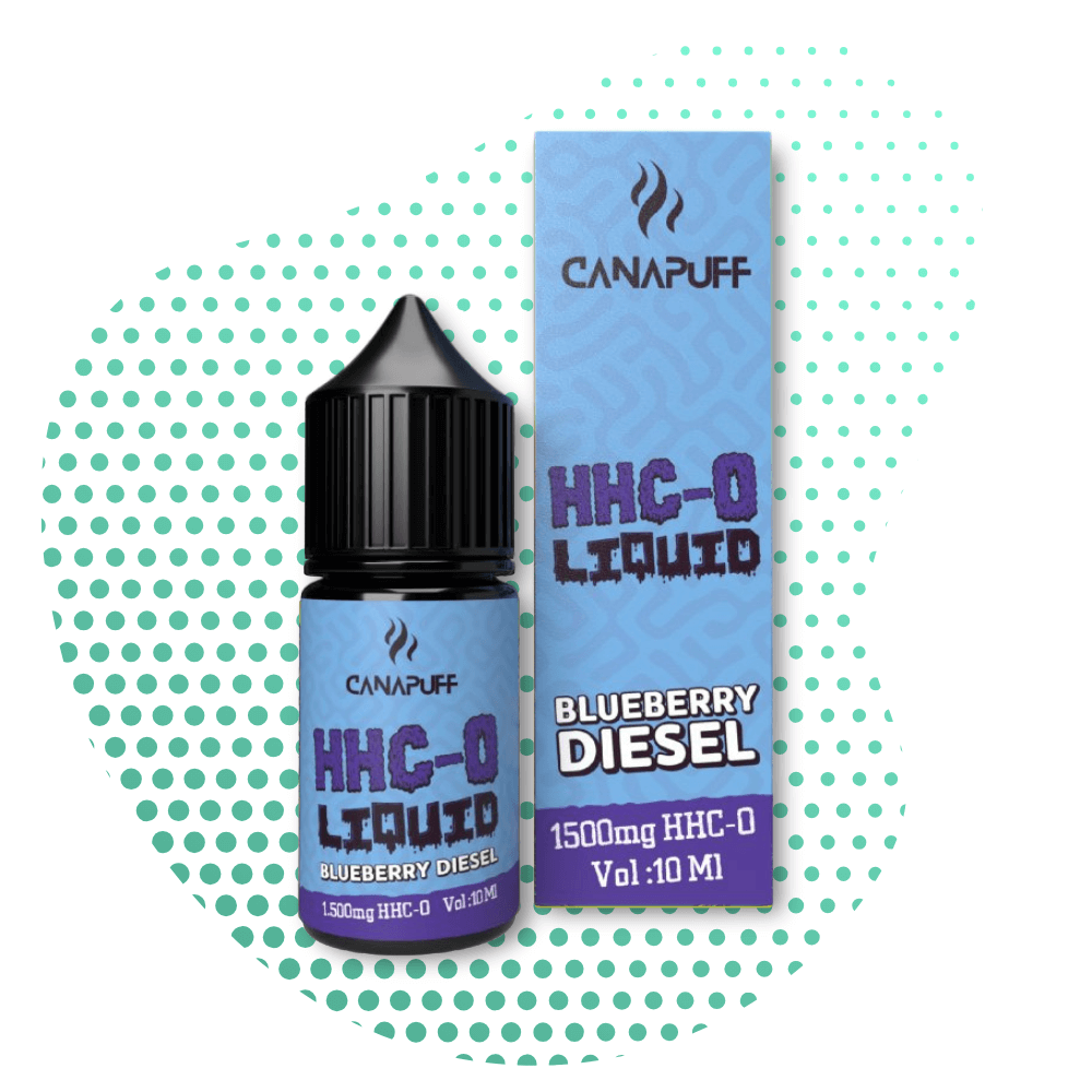 HHC-O liquide 1.500mg - Blueberry Diesel