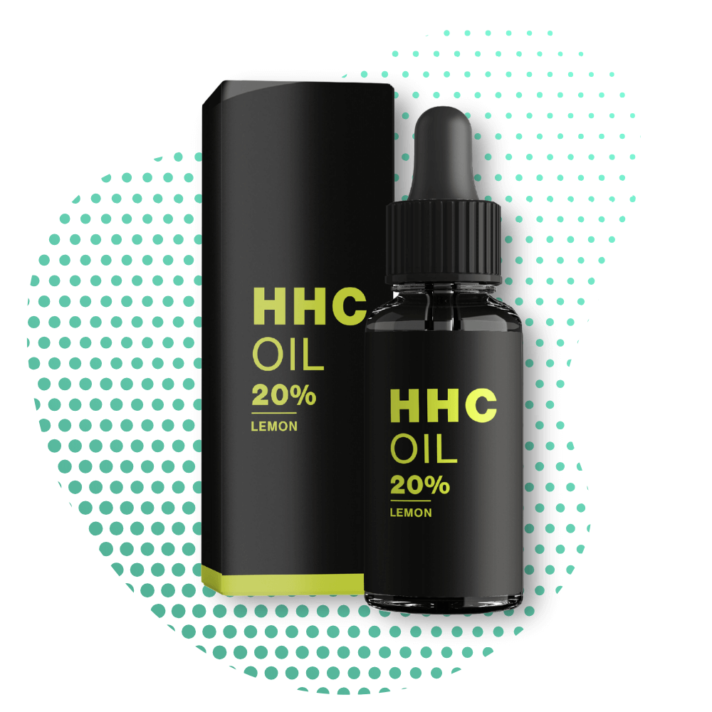 HHC Oil Lemon 20% - Zesty Wellness Boost 🍋