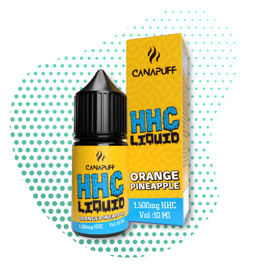 HHC Liquid - Orange Pineapple 1500mg 🍊🍍| Canapuff