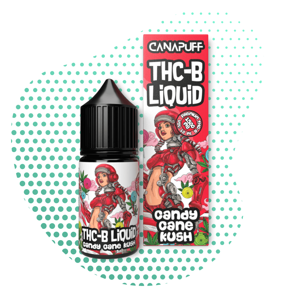 THC-B Liquid 1.500mg - Candy Cane Kush