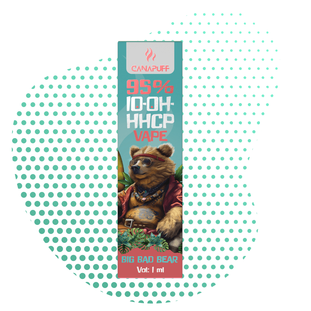 10-OH-HHCP Big Bad Bear Vape | 95% audace e potente