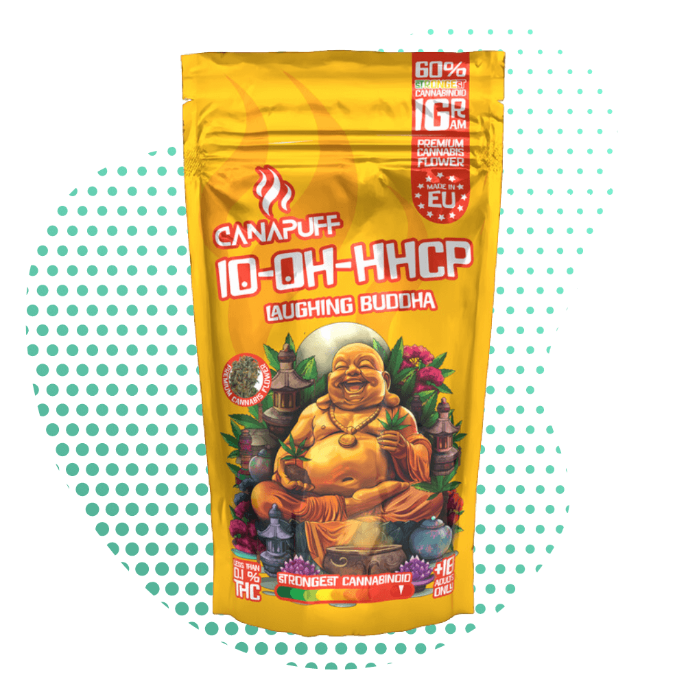 Laughing Buddha 60% 10 OH HHCP Flowers