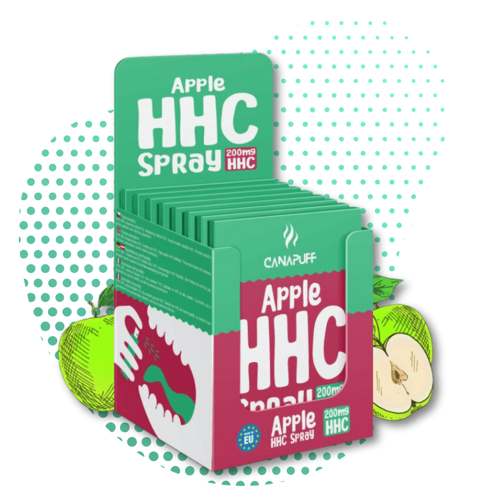 Canapuff HHC Spray - μήλο
