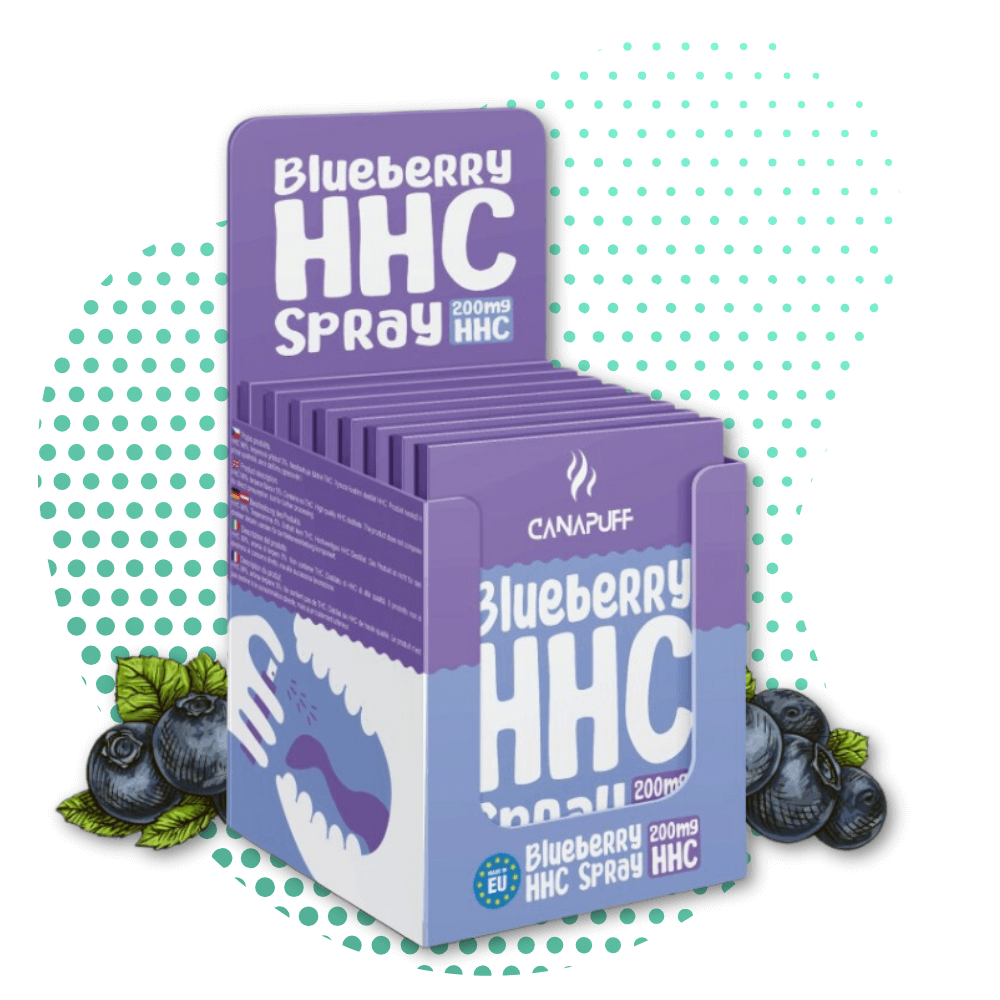 Canapuff HHC Spray - Blueberry