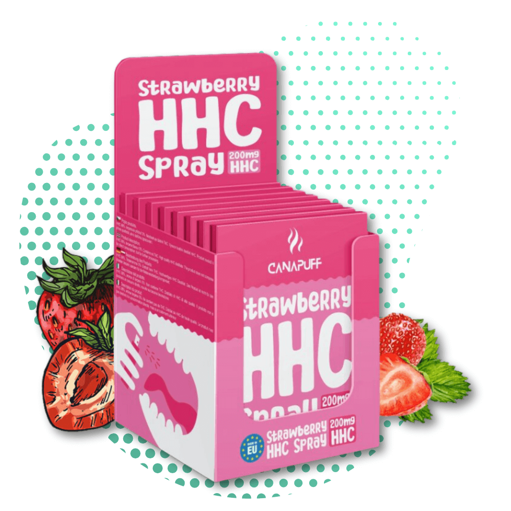 Canapuff HHC Spray - Φράουλα