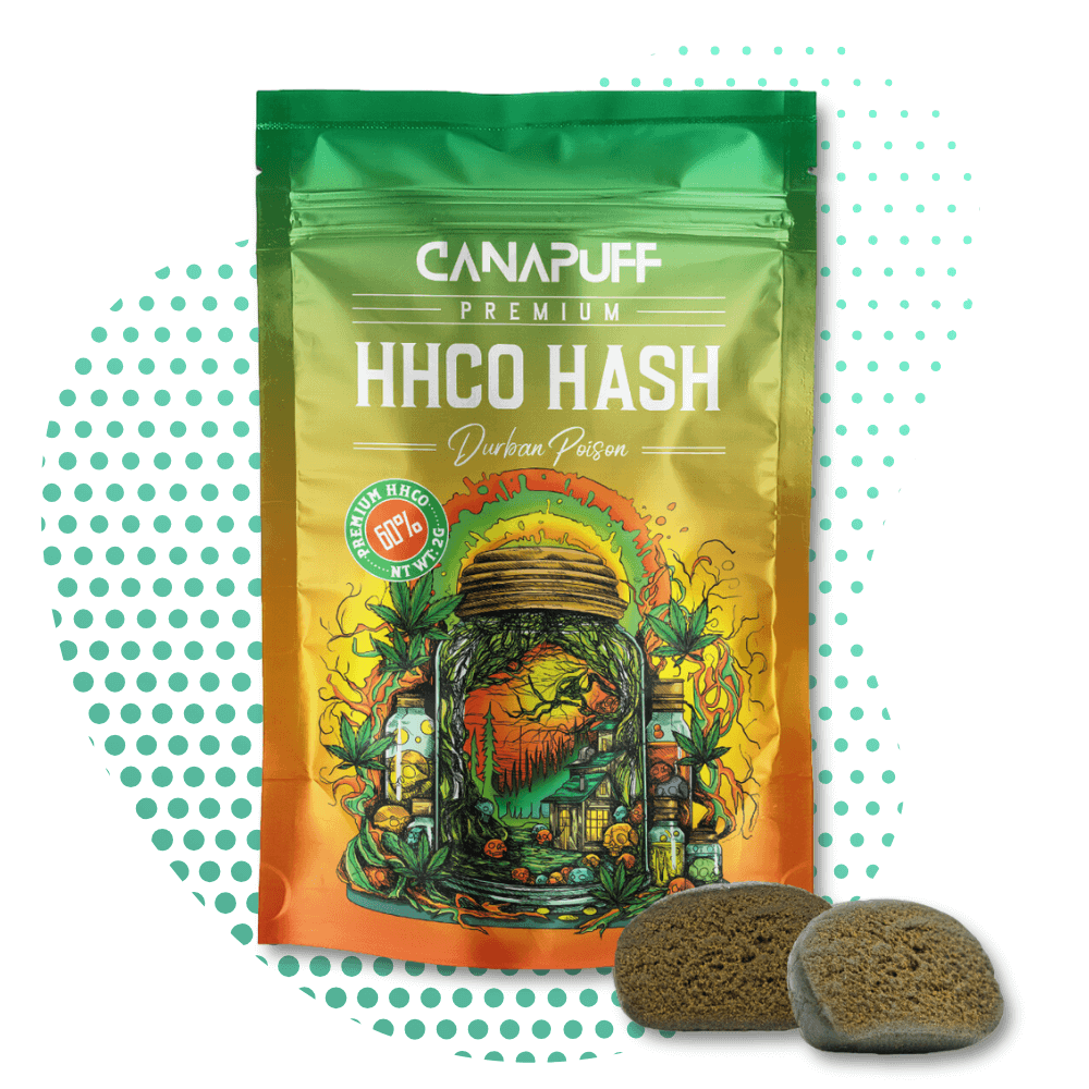 Canapuff HHC-0 Hash - Durban Poison - 60