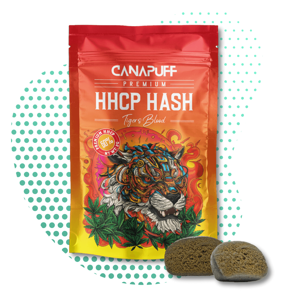 Canapuff HHC-P Hash - Tigers Blood - 60%