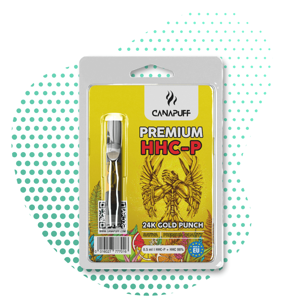 Canapuff - 24K GOLD PUNCH - HHC-P 96% - cartridge