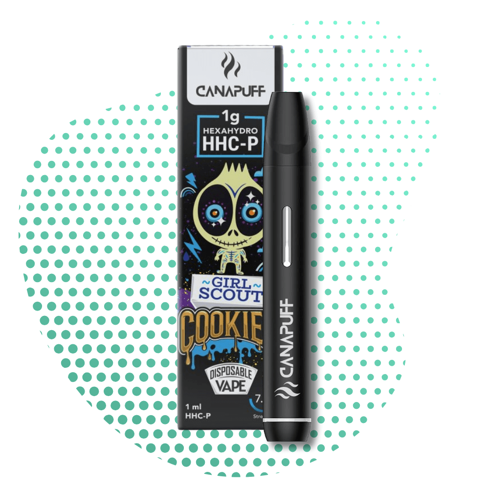 Canapuff BLACK - HHC-P - Girl Scout Cookies - UNE UTILISATION - 1ml