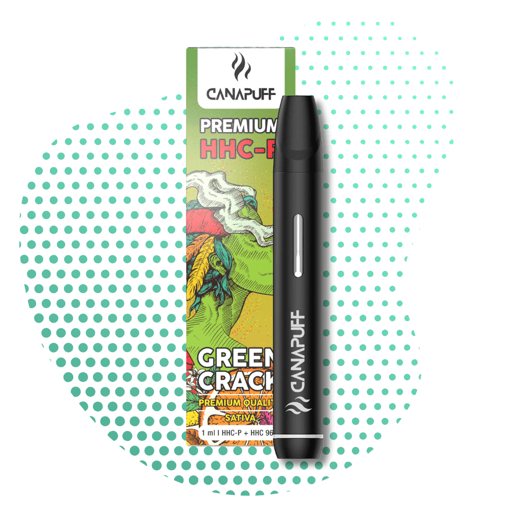 GREEN CRACK 96% HHC-P - CanaPuff - Einweg - 1ml