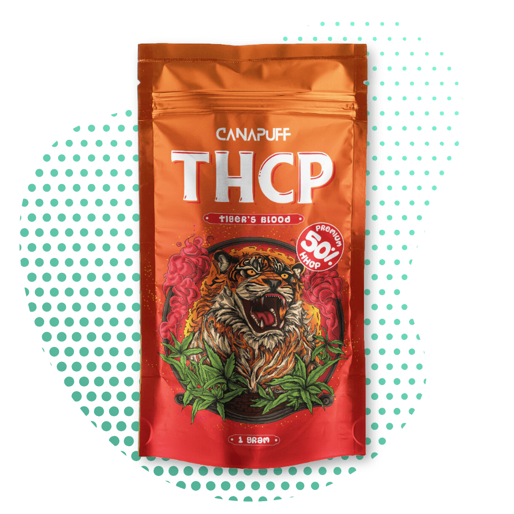 Canapuff - TIGER'S BLOOD 50% - THCp Flowers