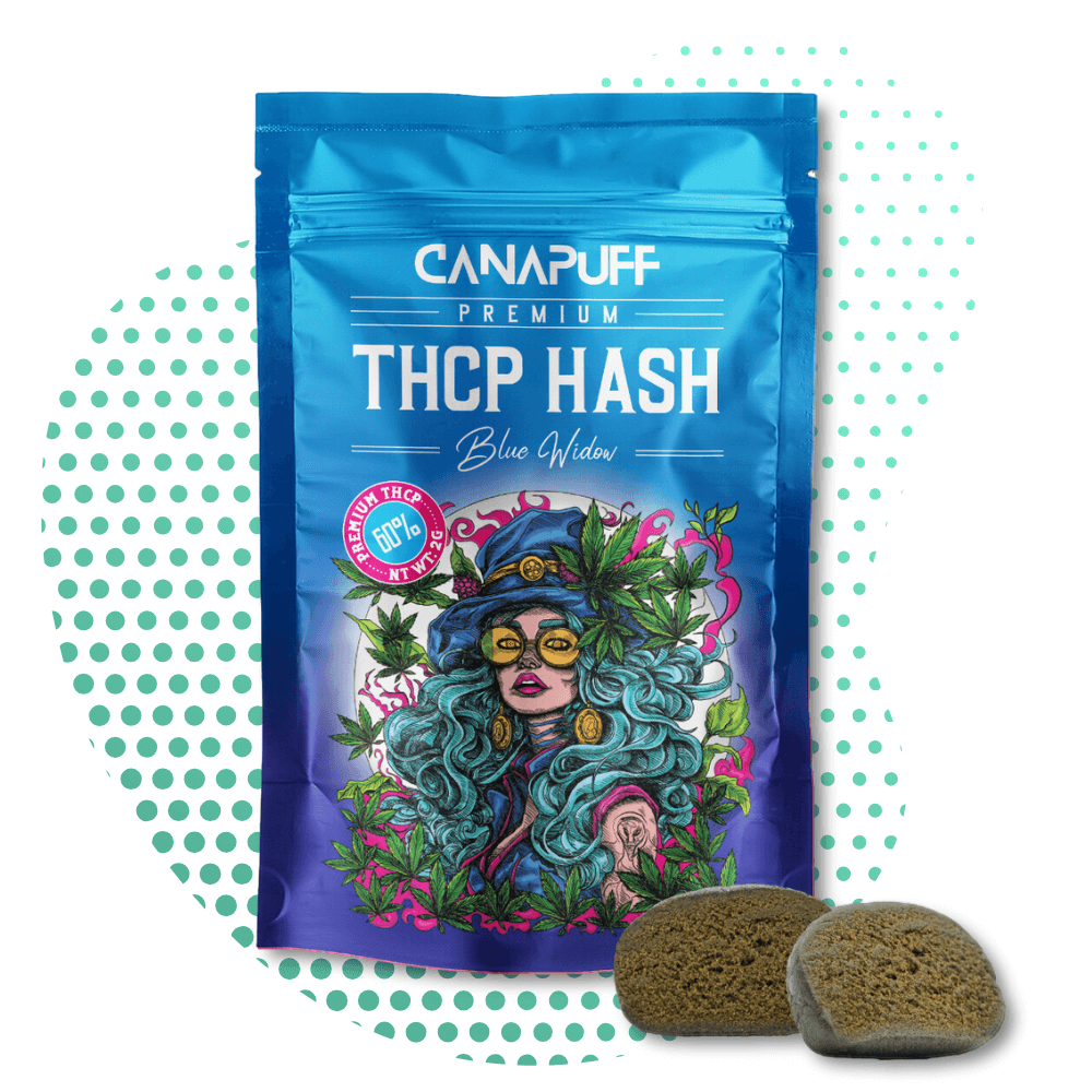 Canapuff THCp Hash - Blue Widow - 60%