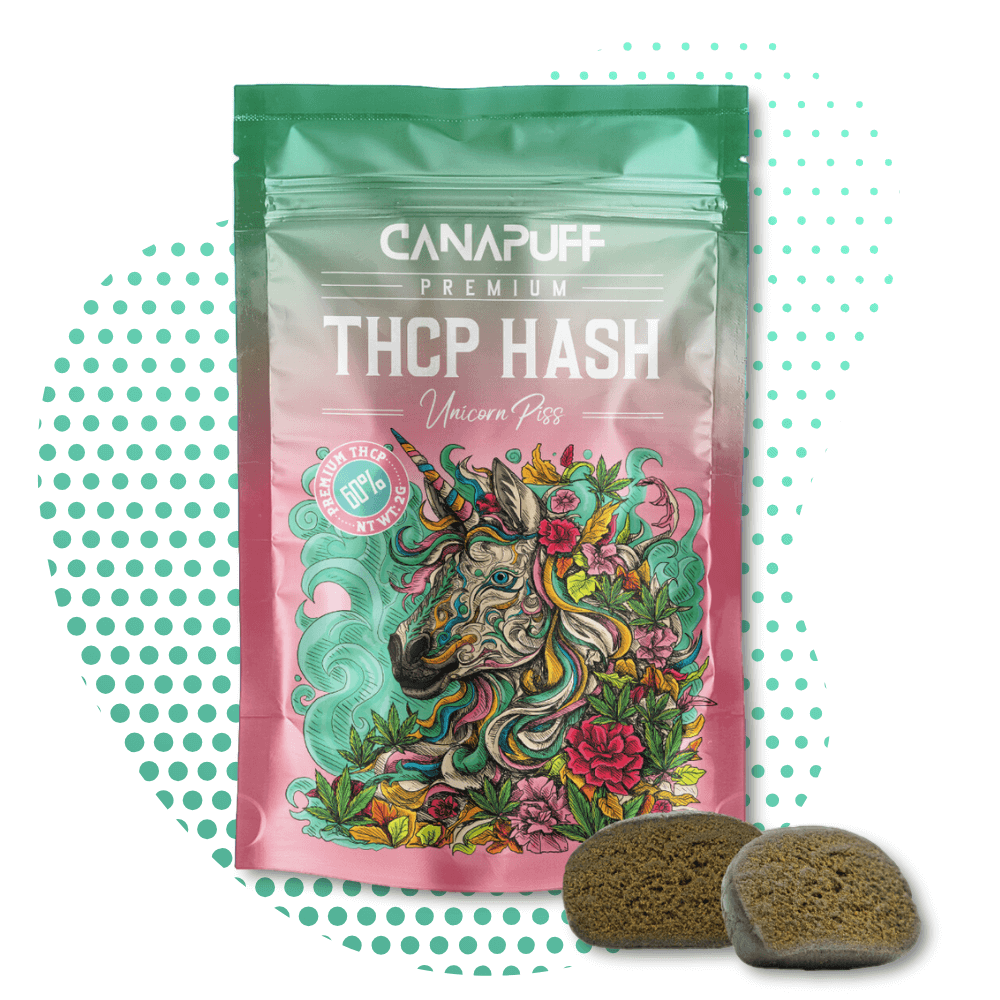 Canapuff THCp Hash - Pis de unicornio - 60%