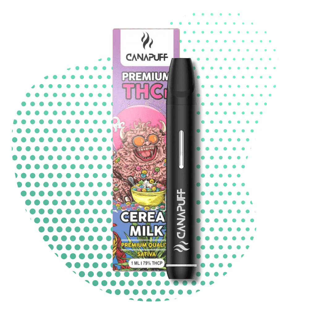 LATTE DI CEREALI 79% THCp - CanaPuff - ONE USE - 1ml