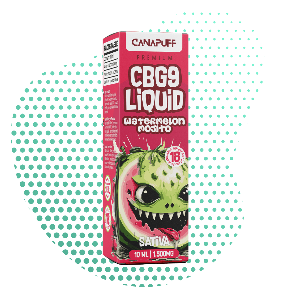 CBG9 Liquid 1.500mg - Watermelon Mojito