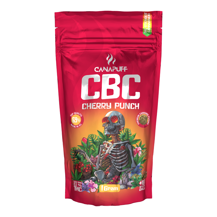 Canapuff - Cherry Punch 69% - CBC Květy