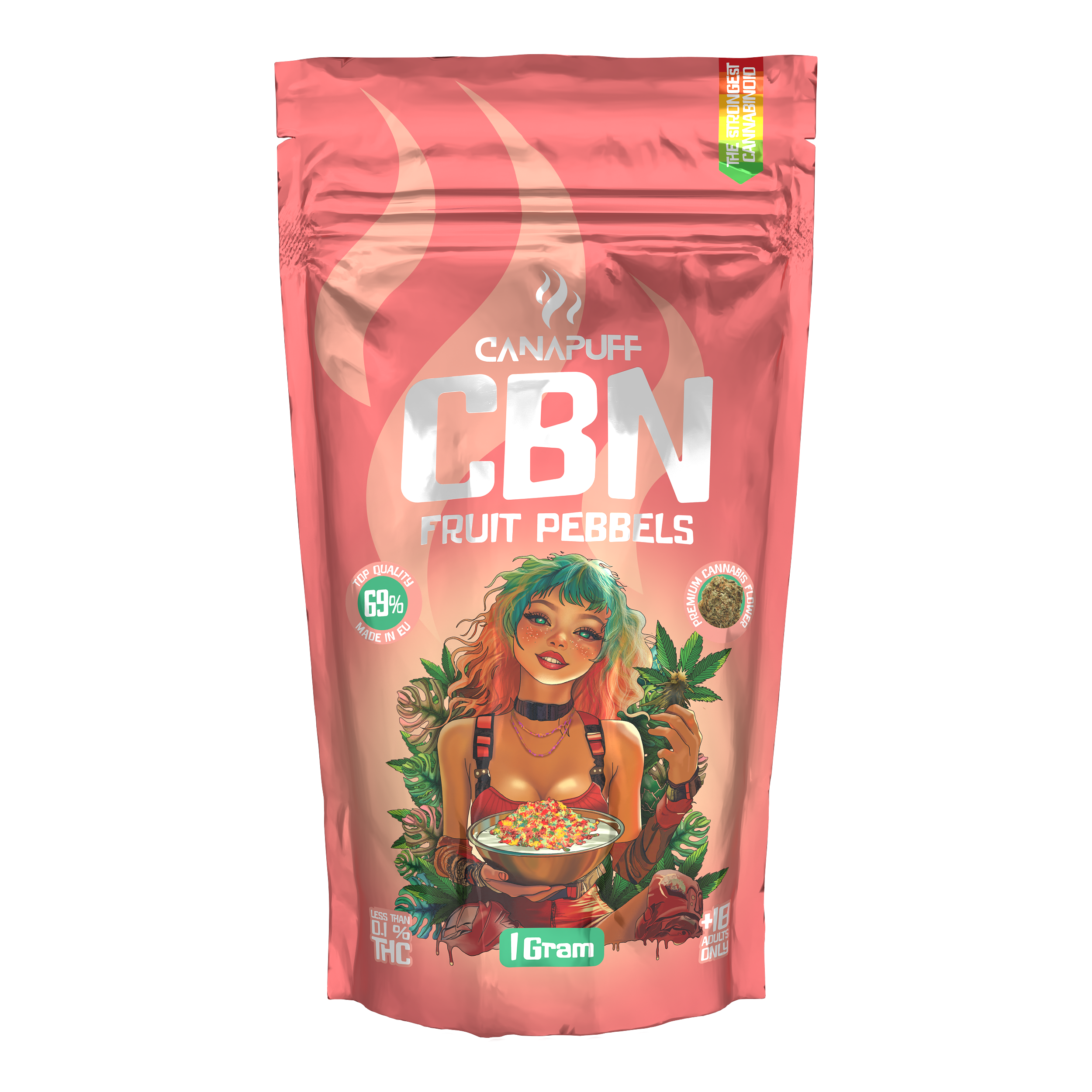 Canapuff - Fruit Pebbels 69% - CBN Bloemen 