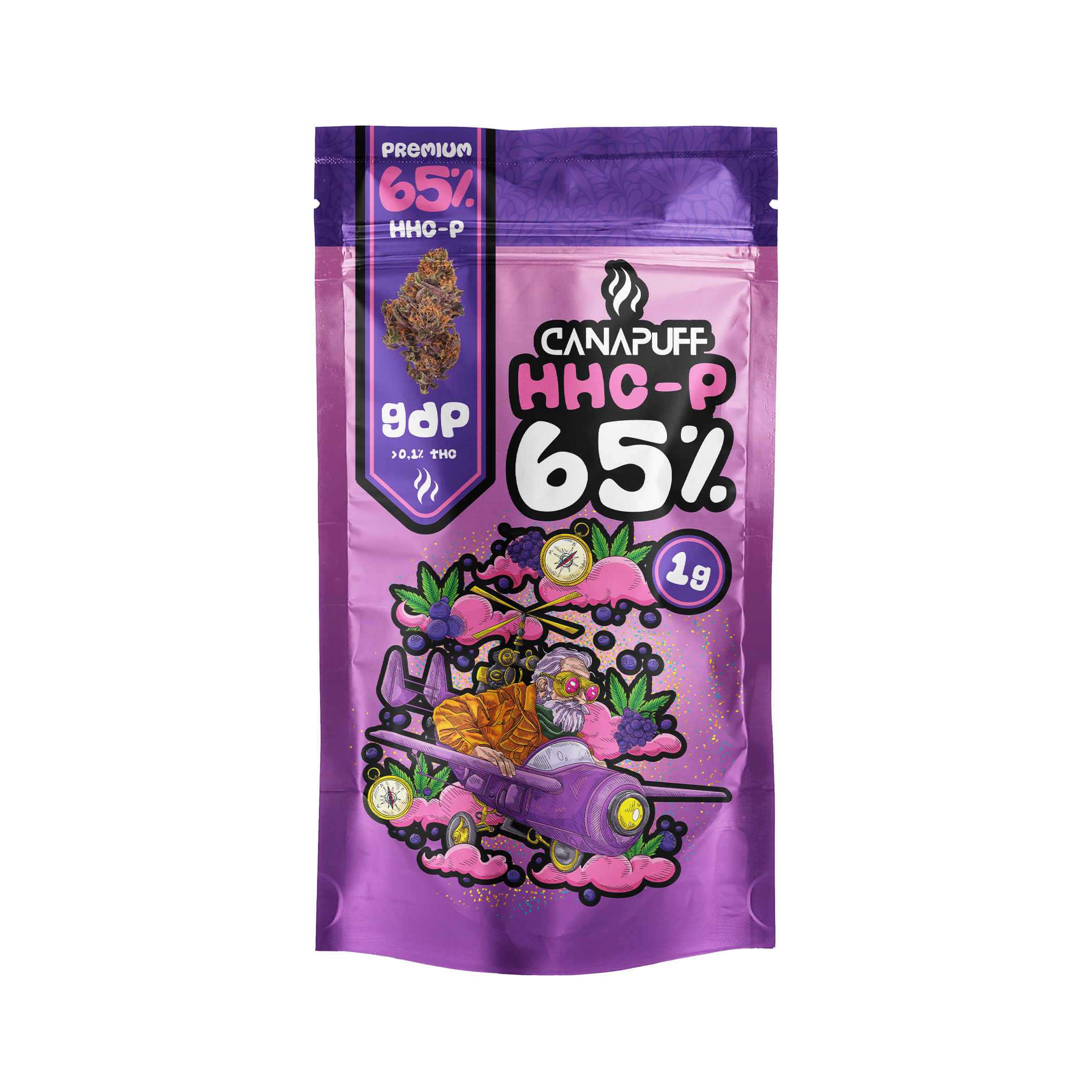 Canapuff - PIB 65% - HHC-P Fleurs