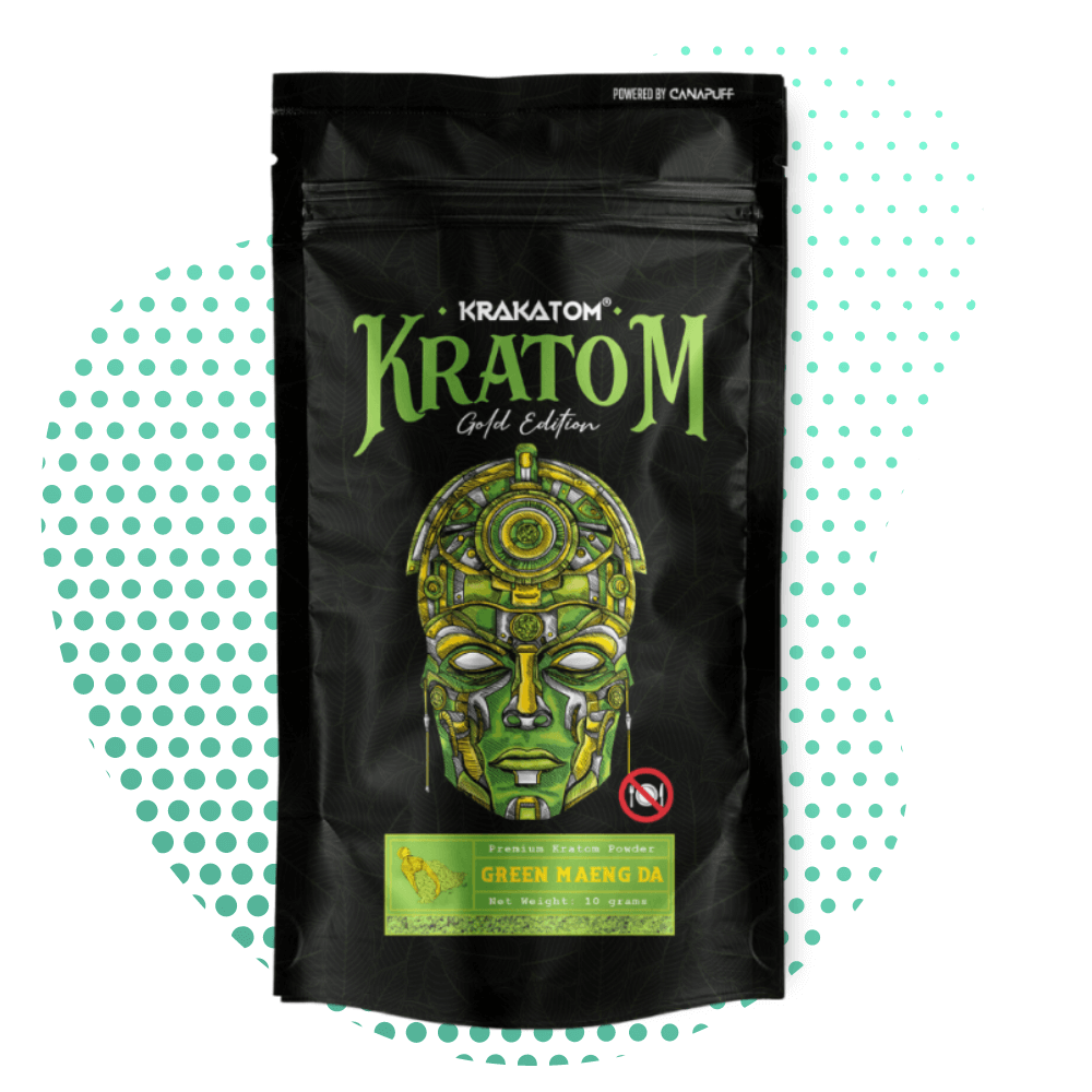 Krakatom - Green Maeng Da - Gold Edition