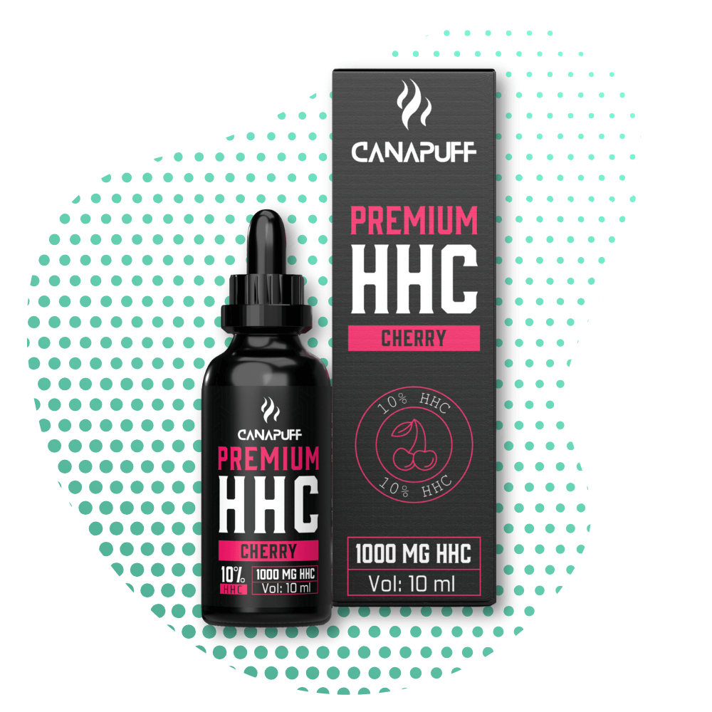 Canapuff Premium HHC olej - třešeň 10%