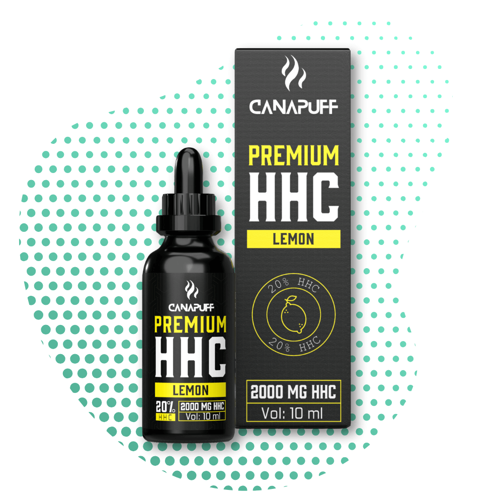 Canapuff Premium HHC Oil - Λεμόνι 20%