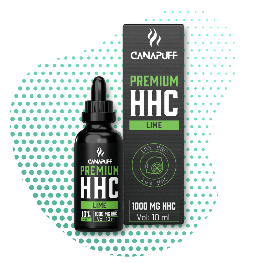 Canapuff Premium HHC Oil - Lime 10%