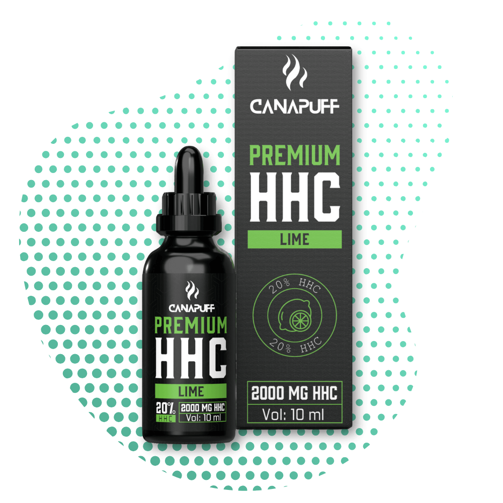 Canapuff Premium HHC Oil - Lime 20%
