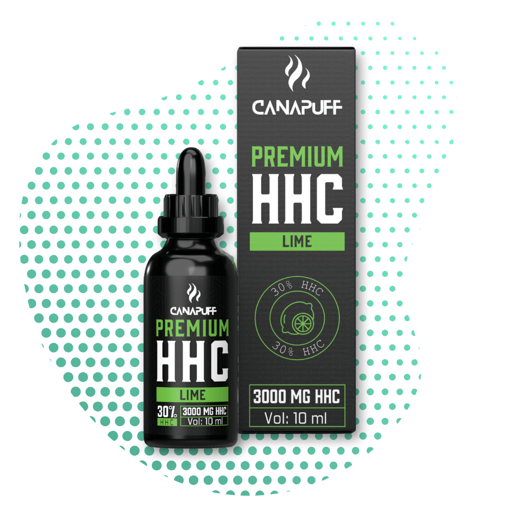 Canapuff Premium HHC Oil - Lime 30%
