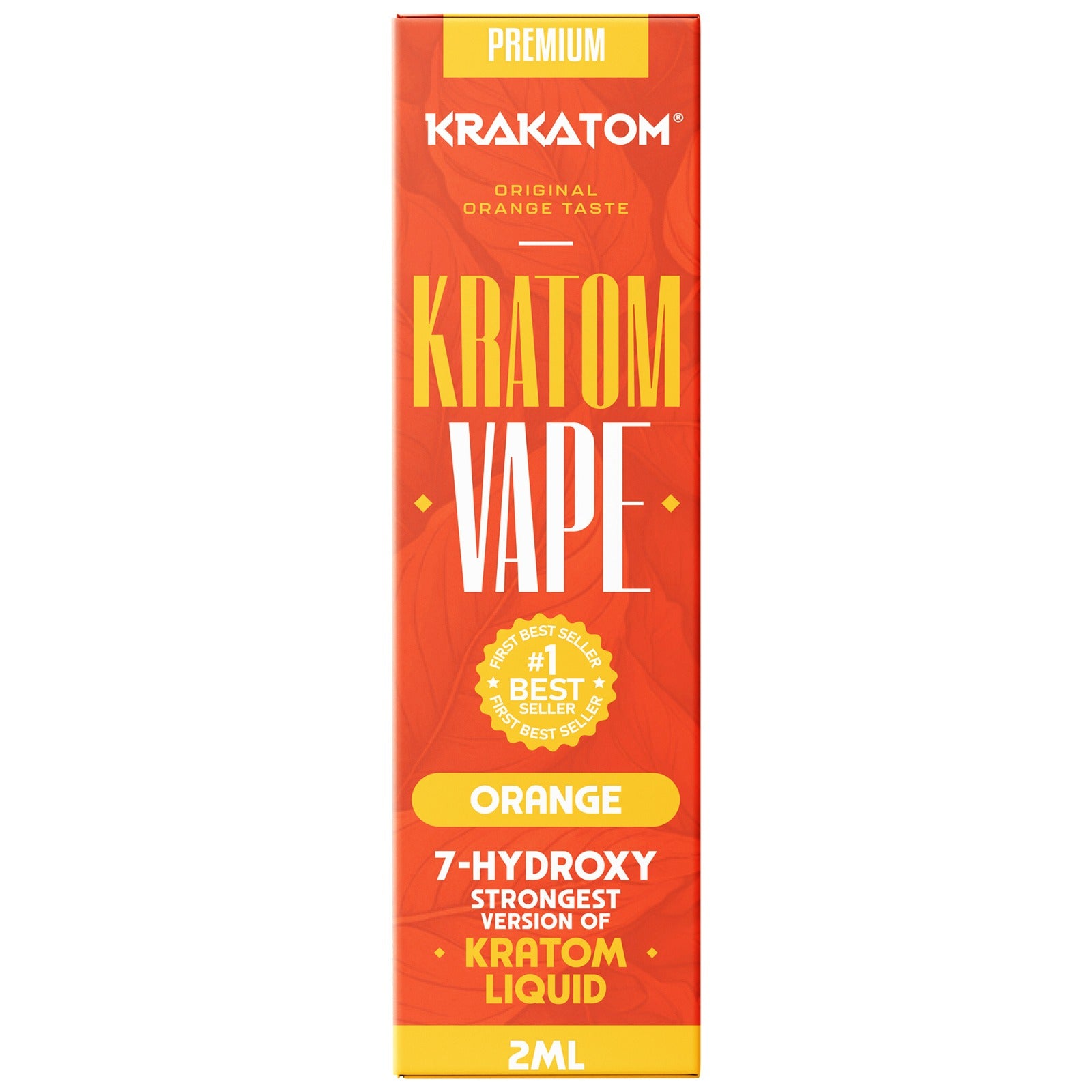 Krakatom - 7-Hydroxy Kratom Vape - Orange