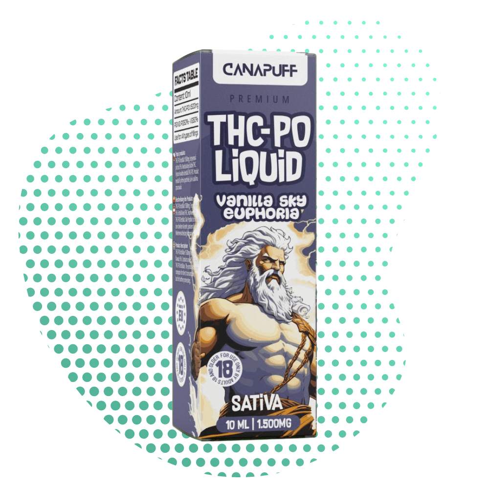 THC-PO Liquid 1.500mg - Vanilla Sky Euphoria