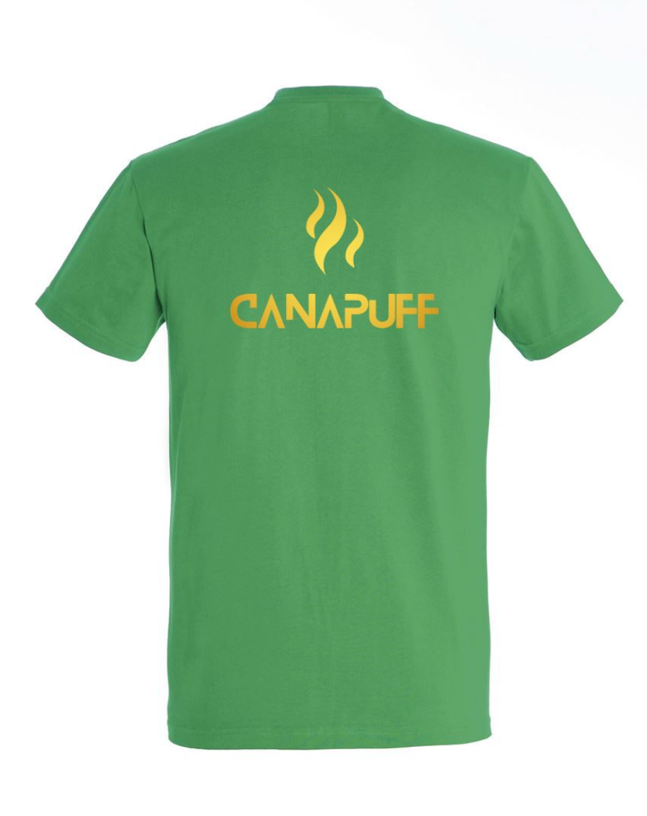 T-shirt Canapuff - green