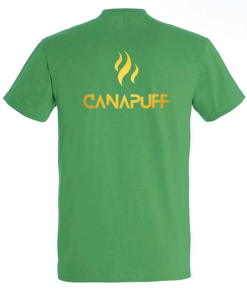 T-shirt Canapuff - grøn