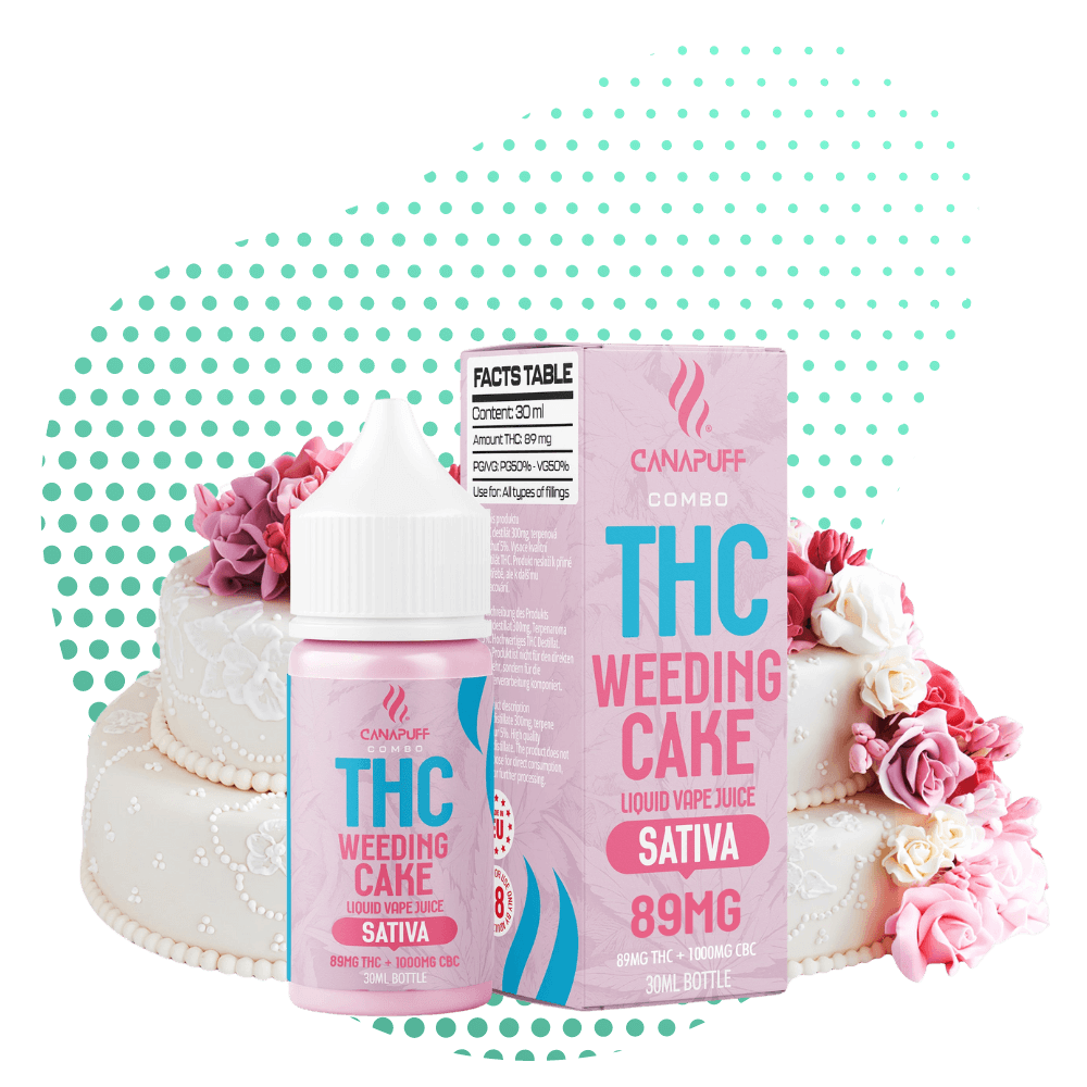 THC Liquid 89mg Weeding Cake